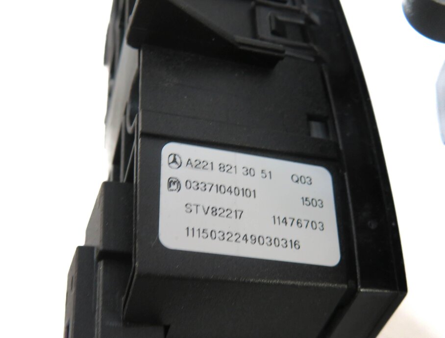 Thumbnail 7: 07-14 MERCEDES CL-CLASS S-CLASS W216 W221 FRONT LEFT DRIVER SEAT CONTROL SWITCH