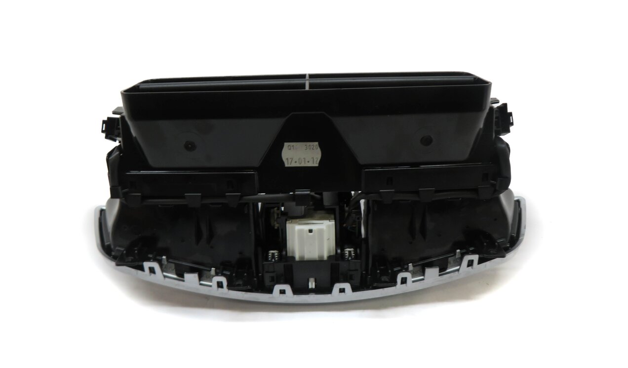 Thumbnail 5: 2012 MERCEDES S550 W221 FRONT CENTER DASH A/C HEATER AIR VENT w/ CLOCK (GRAY)