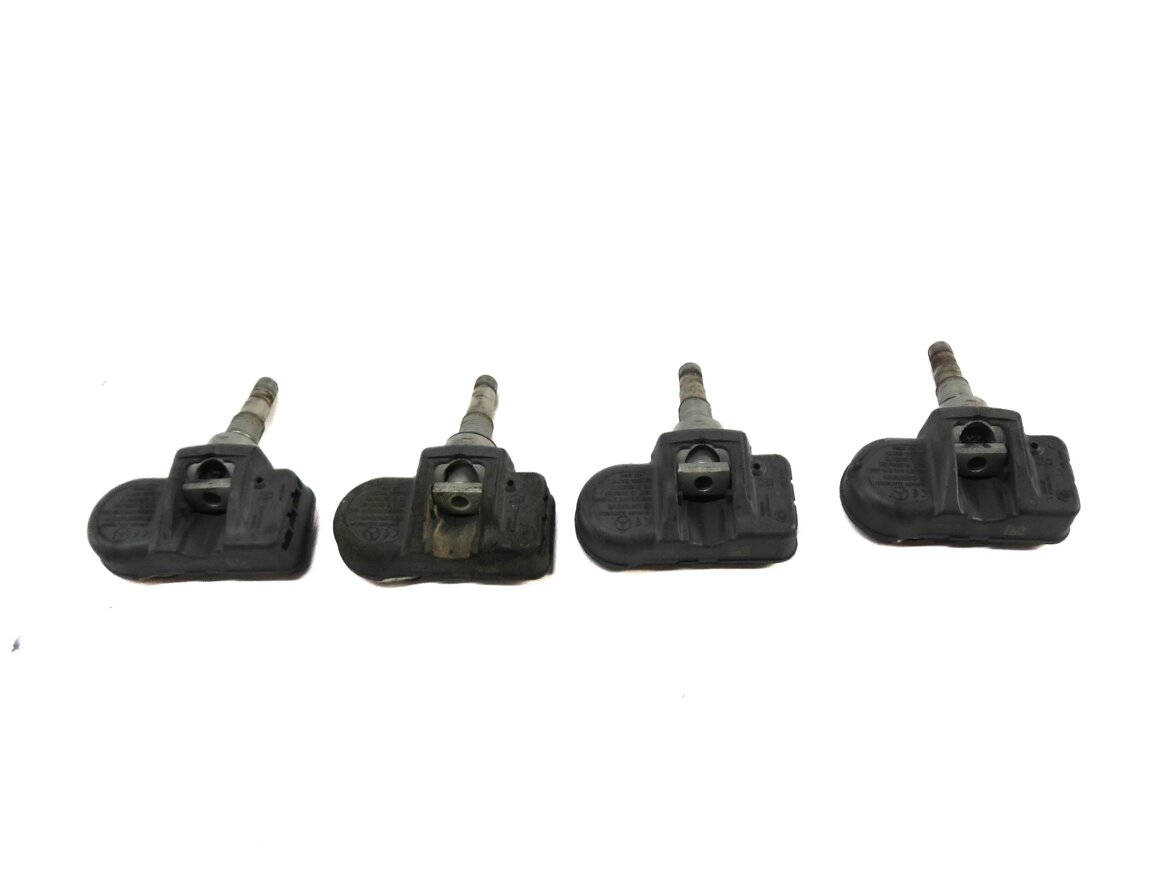 Thumbnail 3: 2012 MERCEDES S550 W221 TPMS TIRE PRESSURE MONITORING SYSTEM WHEEL SENSOR SET/4
