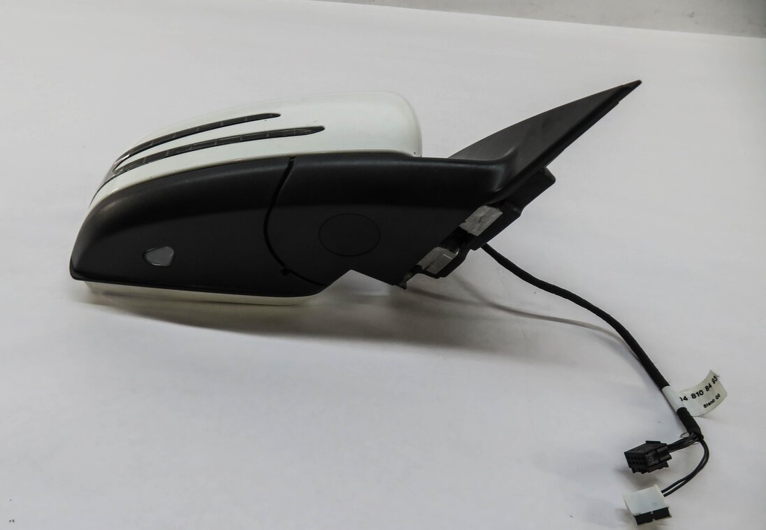 Thumbnail 6: 12-14 MERCEDES C-CLASS (W204) RIGHT PASSENGER HEATED AUTODIM DOOR MIRROR (WHITE)