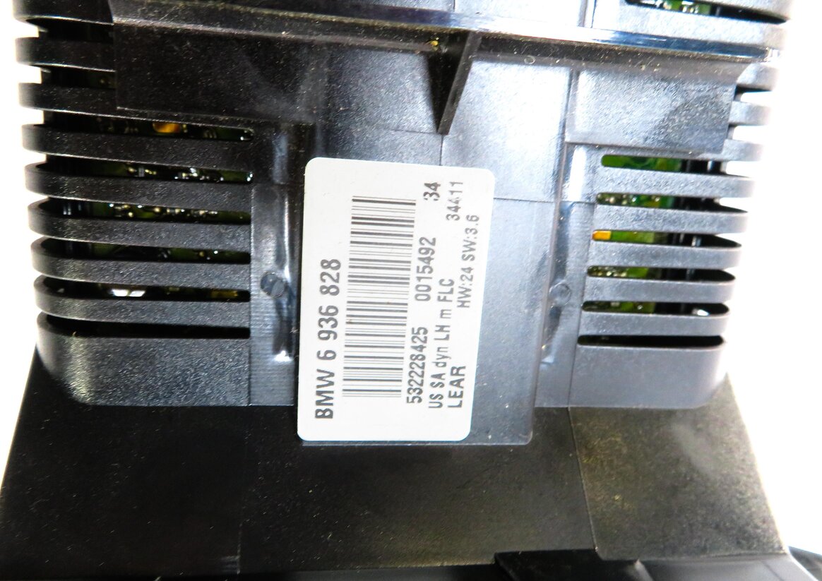Thumbnail 6: 2004 BMW 325Xi (E46) HEADLIGHT FOG LIGHT DIMMER CONTROL KNOB SWITCH PANEL BLACK