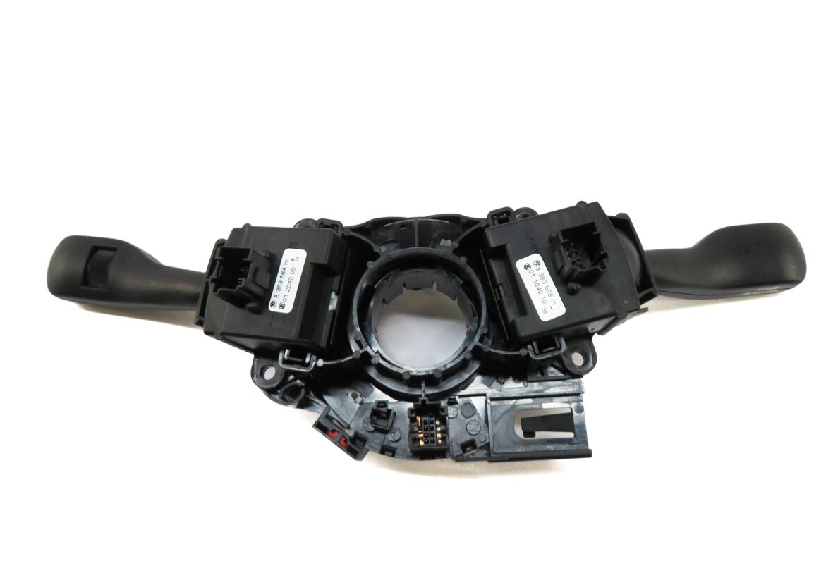 Thumbnail 4: 99-05 BMW 325I 328I 330I (E46) 4 SPOKE WHEEL STEERING COLUMN COMBINATION SWITCH
