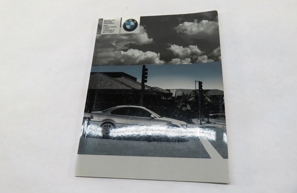 Thumbnail 10: 2004 BMW 325Xi (E46) OWNERS MANUAL BOOKLETS SET/7 w/ BLACK CARRYING CASE