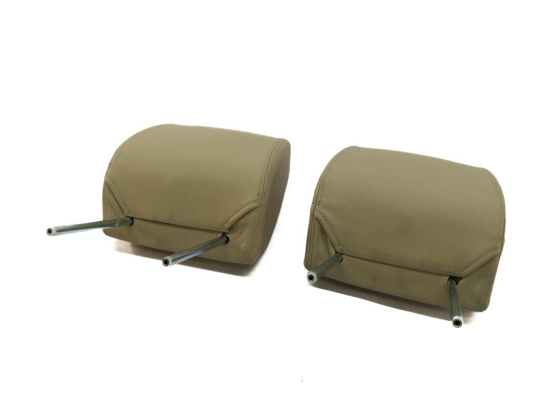 2008 RANGE ROVER SPORT (L320) FRONT LEFT & RIGHT SEAT HEADREST SET-2 (BEIGE)