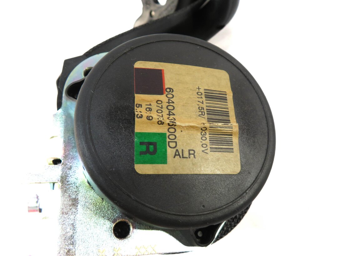 Thumbnail 4: 2008 RANGE ROVER SPORT (L320) REAR 2nd ROW SEAT RIGHT SEATBELT RETRACTOR (BLACK)