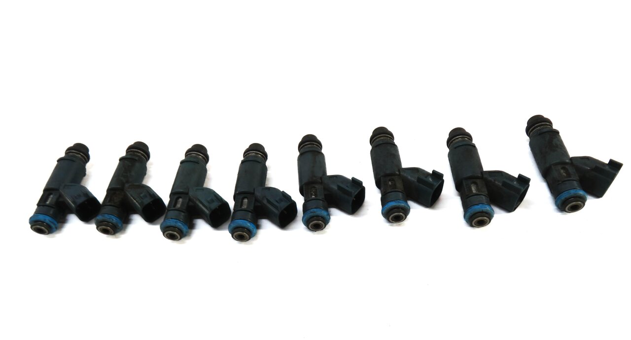 Thumbnail 2: 2006-2009 RANGE ROVER SPORT (L320 L322) 4.2L SUPERCHARGED FUEL INJECTOR SET