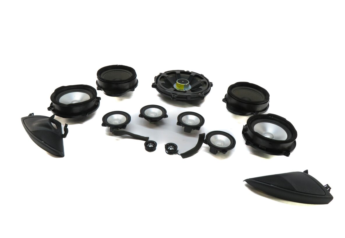 Thumbnail 1: 2008 RANGE ROVER SPORT (L320) RADIO STEREO LOGIC-7 SUBWOOFER SPEAKER SET