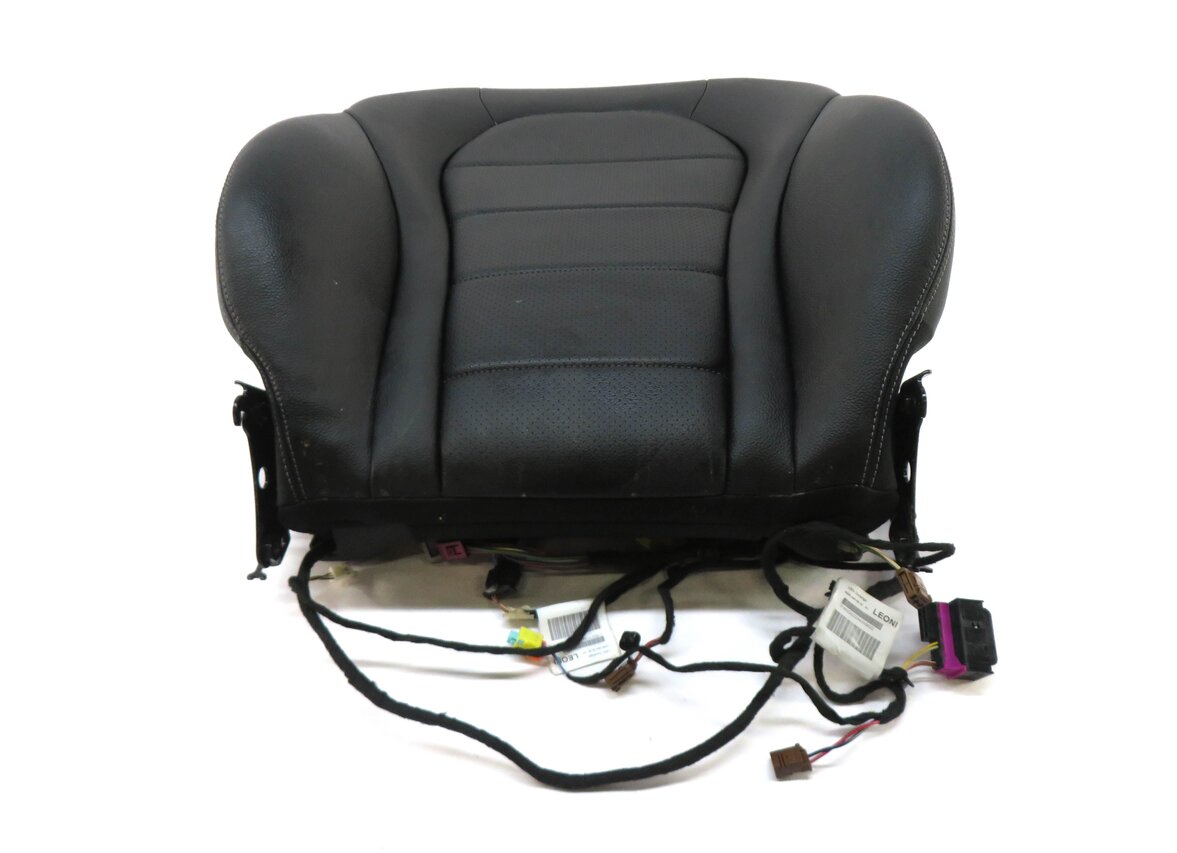 Thumbnail 2: 2016 MERCEDES C300 (W205) FRONT RIGHT PASSENGER UPPER TOP SEAT CUSHION (BLACK)
