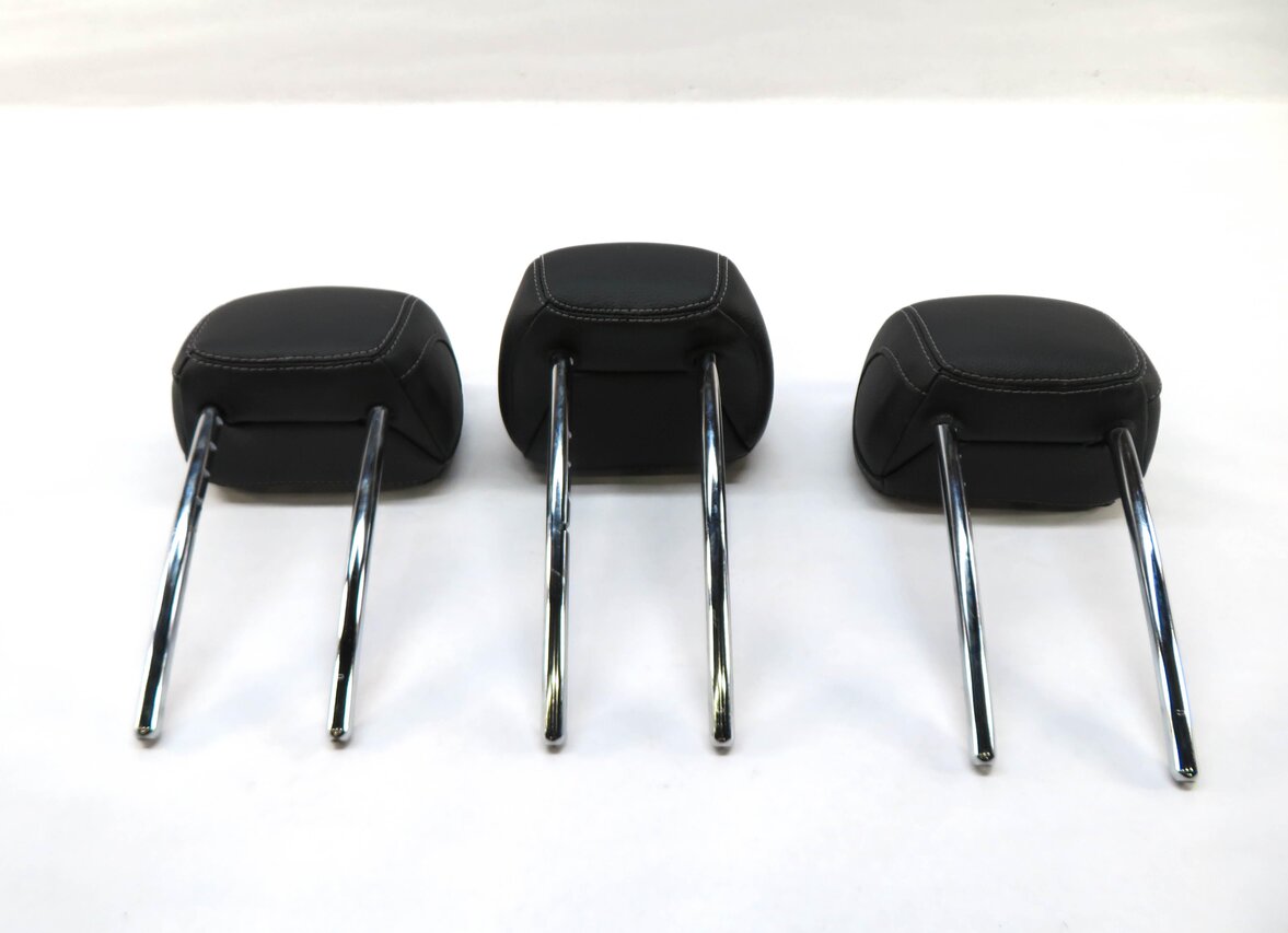 Thumbnail 5: 16 MERCEDES C300 W205 REAR LEFT RIGHT CENTER HEADREST (BLACK IMITATION LEATHER)
