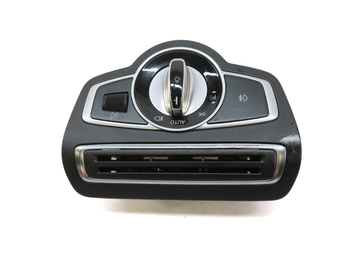 Thumbnail 4: 15-21 MERCEDES C300 C43 AMG (W205) FRONT LEFT DASHBOARD HEADLIGHT SWITCH (BLACK)