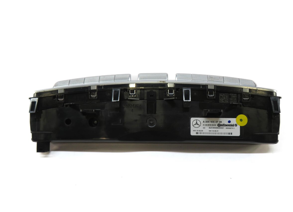 Thumbnail 4: 15-21 MERCEDES C GLC CLASS W205 X253 AC HEATER CLIMATE TEMPERATURE CONTROL PANEL