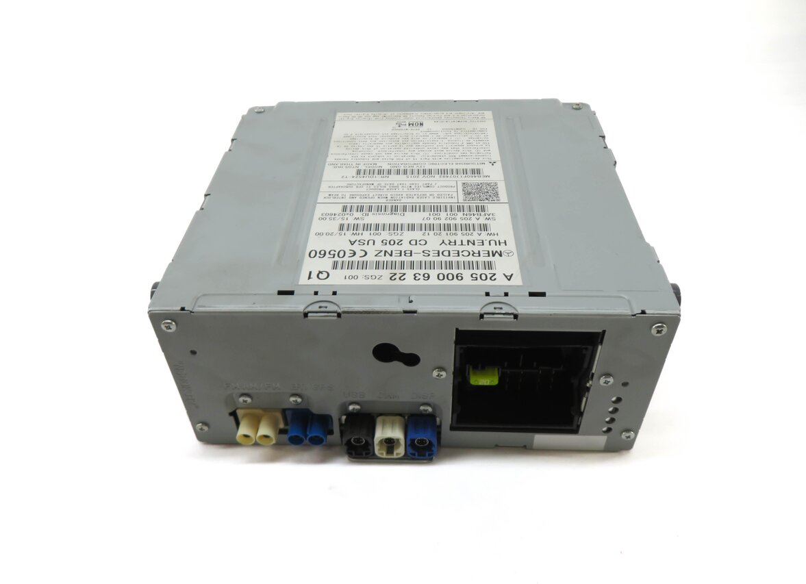 Thumbnail 3: 16 MERCEDES C300 C350 C400 C63 (W205) RADIO CD STEREO RECEIVER HEAD COMMAND UNIT