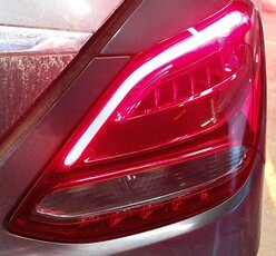 Thumbnail 3: 15-17 MERCEDES C-CLASS (W205) REAR RIGHT INCANDESCENT TAIL LIGHT BRAKE LAMP