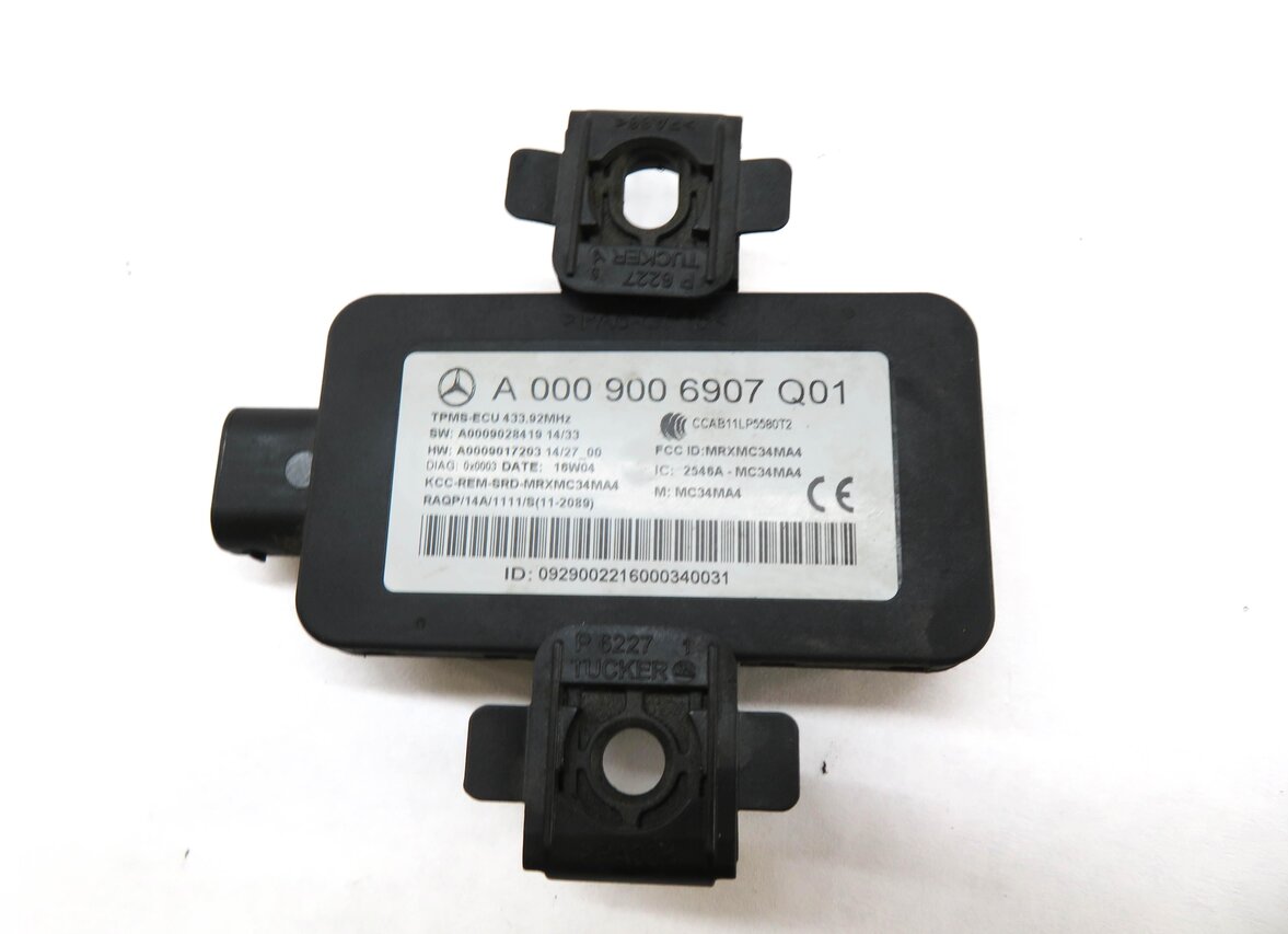 Thumbnail 3: 15-20 MERCEDES C S GLC CLASS W205 W222 TIRE PRESSURE FLAT DETECTION TPMS MODULE