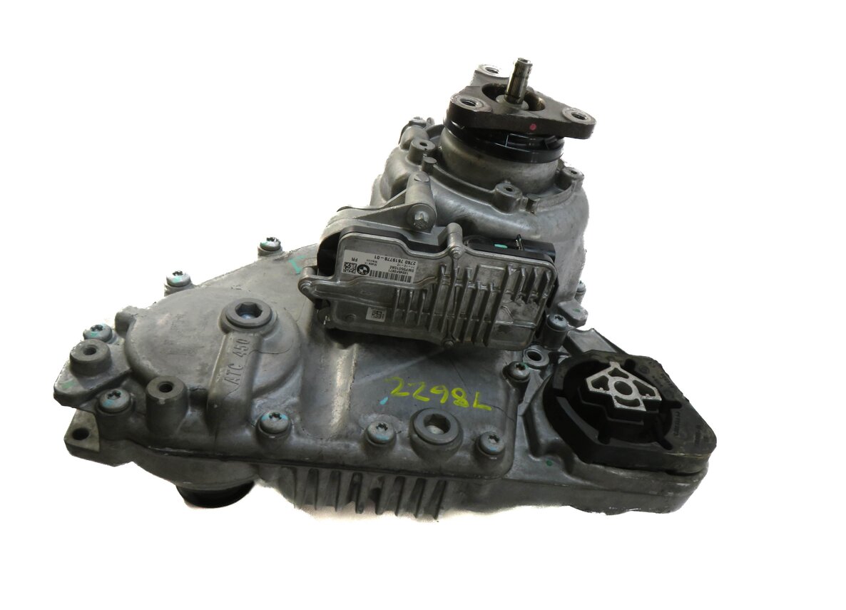 Thumbnail 3: 11 BMW X3 (F25) ATC450 FRONT TRANSFER CASE ASSEMBLY w/ SHIFT MOTOR 27107619776