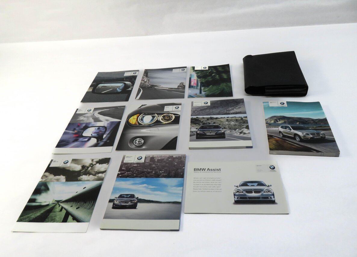 Thumbnail 2: 2011 BMW X3 (F25) 3.0L TURBO N55 OWNERS MANUAL BOOKLET SET OF 10 & CARRYING CASE