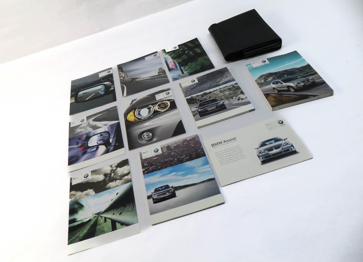 Thumbnail 3: 2011 BMW X3 (F25) 3.0L TURBO N55 OWNERS MANUAL BOOKLET SET OF 10 & CARRYING CASE