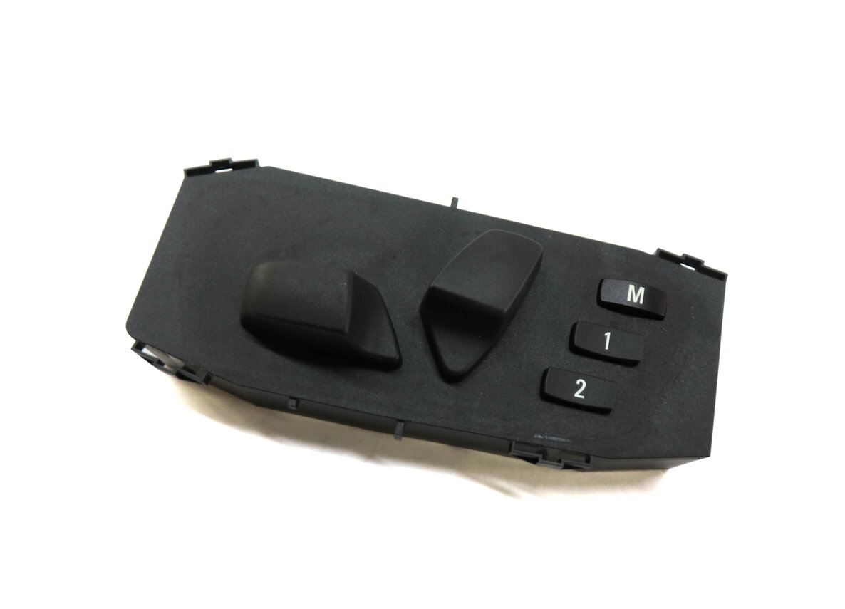 2011 BMW X3 F25 FRONT LEFT DRIVER SEAT ADJUST ADJUSTMENT SWITCH w/ MEMORY BLACK
