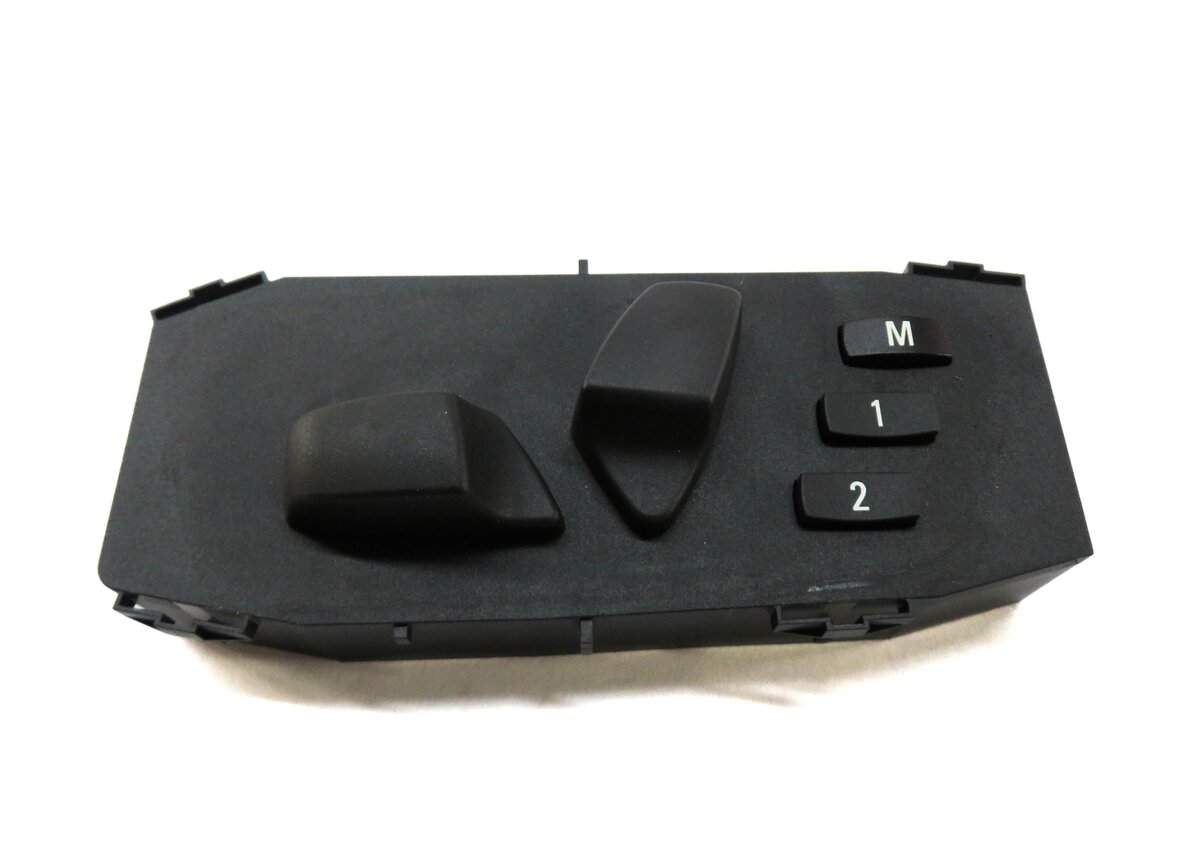 Thumbnail 2: 2011 BMW X3 F25 FRONT LEFT DRIVER SEAT ADJUST ADJUSTMENT SWITCH w/ MEMORY BLACK