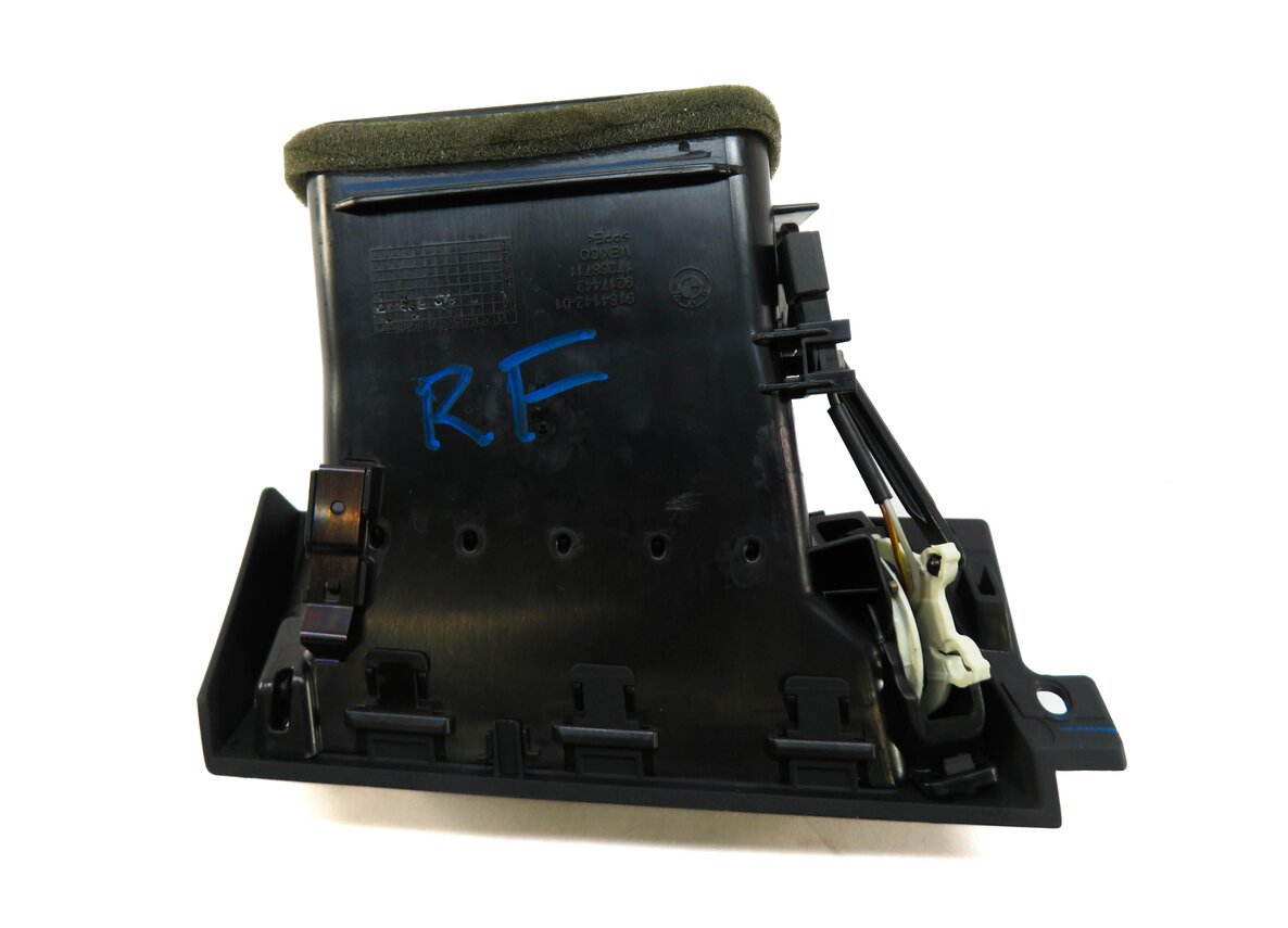 Thumbnail 4: 2011 BMW X3 (F25) FRONT RIGHT PASSENGER DASH HVAC A/C HEATER AIR VENT (BLACK)