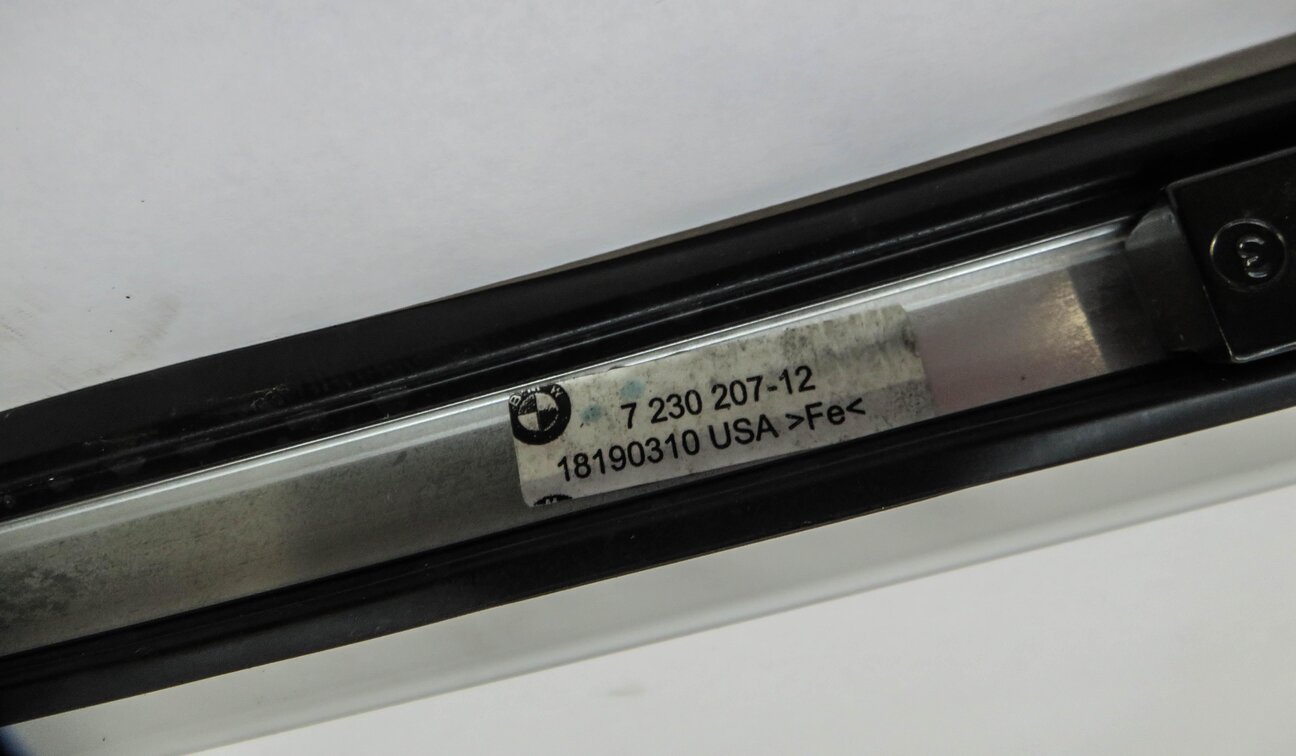 Thumbnail 5: 2011 BMW X3 (F25) ROOF LUGGAGE RACK RAIL SET/2 (FRONT TO BACK) (SILVER)