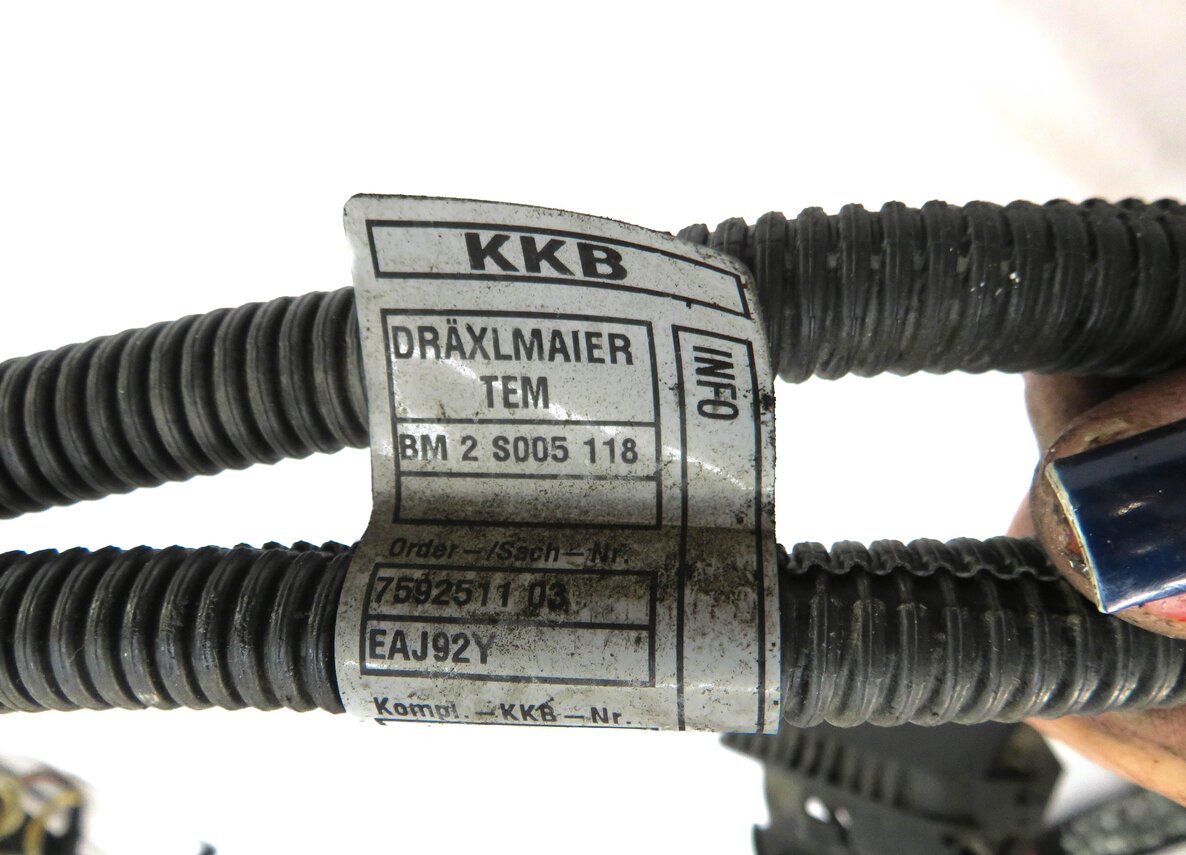 Thumbnail 10: 11 BMW X3 F25 3.0L TURBO N55 AWD AUTO ADAPTIVE XENON ENGINE WIRE WIRING HARNESS