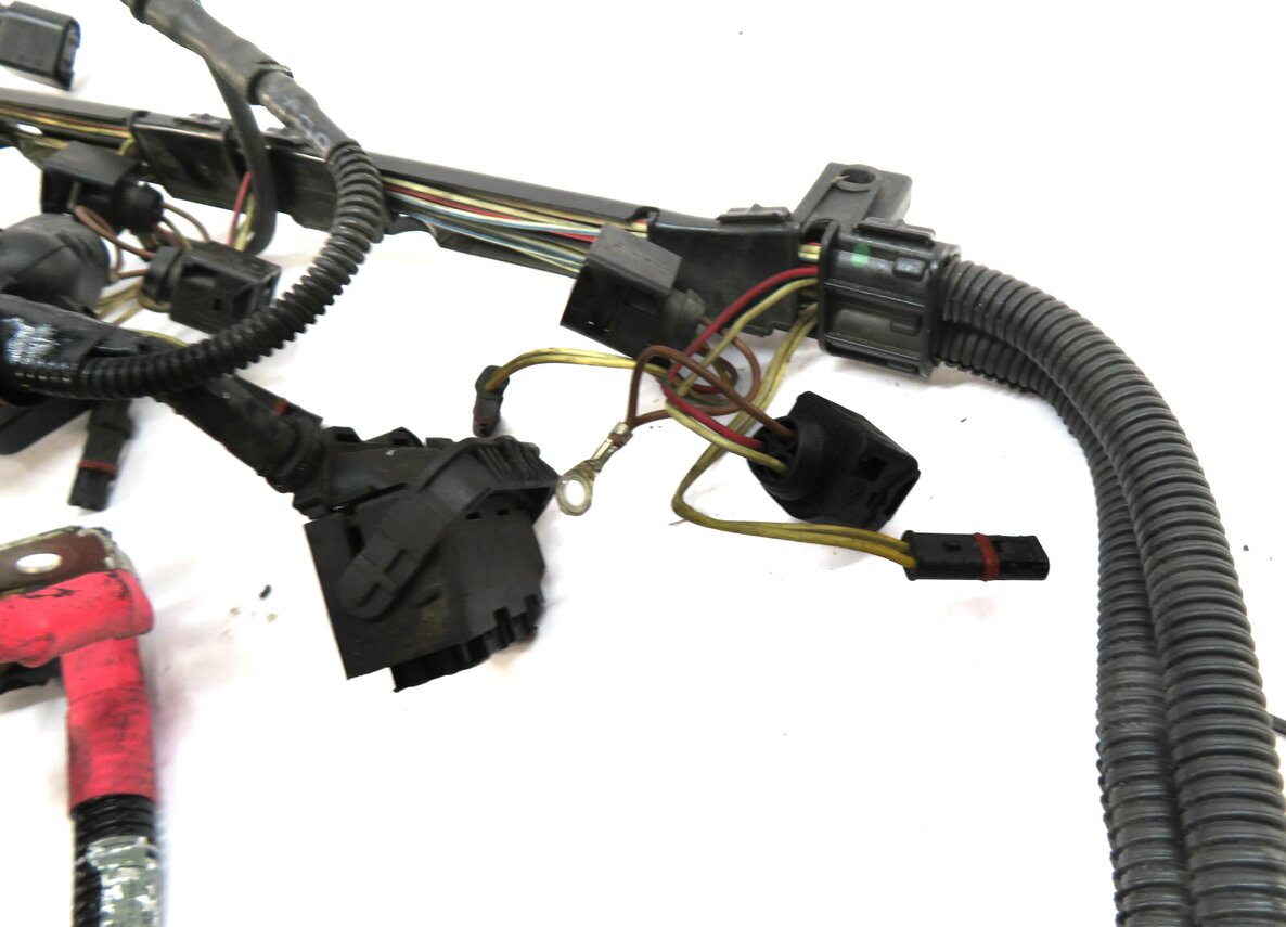Thumbnail 6: 11 BMW X3 F25 3.0L TURBO N55 AWD AUTO ADAPTIVE XENON ENGINE WIRE WIRING HARNESS