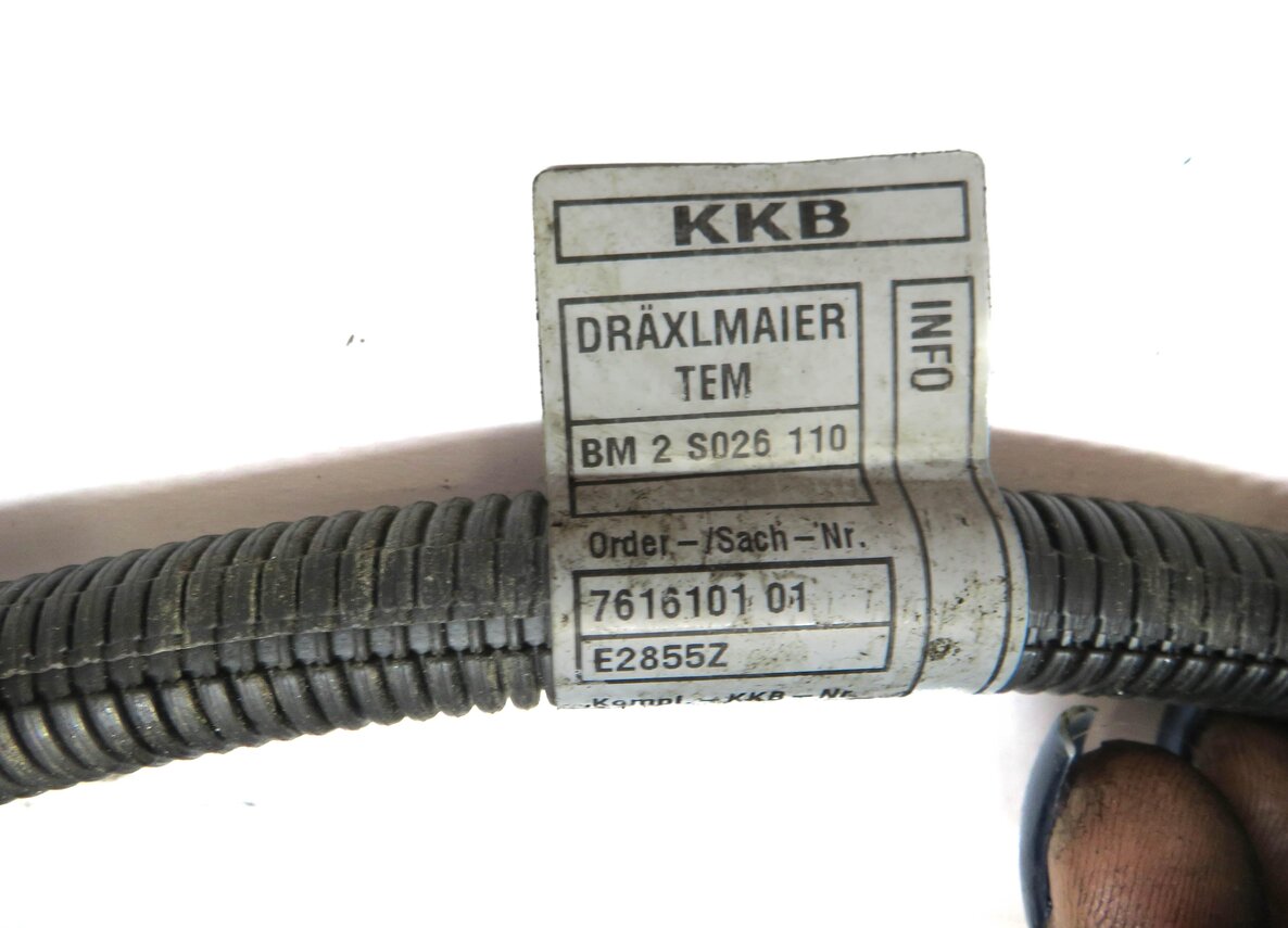 Thumbnail 7: 11 BMW X3 F25 3.0L TURBO N55 AWD AUTO ADAPTIVE XENON ENGINE WIRE WIRING HARNESS