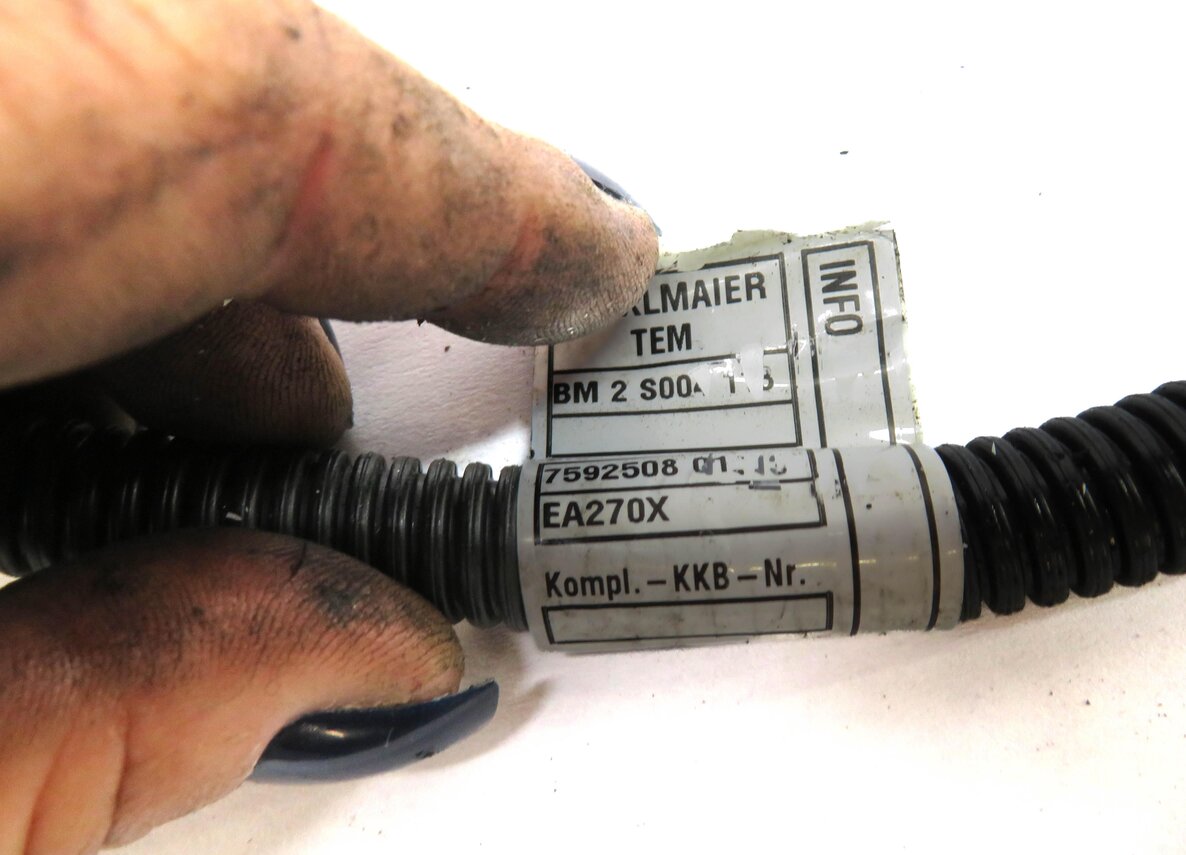 Thumbnail 9: 11 BMW X3 F25 3.0L TURBO N55 AWD AUTO ADAPTIVE XENON ENGINE WIRE WIRING HARNESS