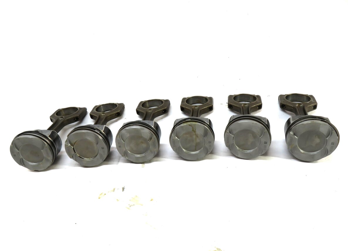 Thumbnail 3: BMW 1/3/5/6/7/X1/X3/X5/X6 3.0L N55 TURBO ENGINE - PISTON w/ CONNECTING ROD SET/6
