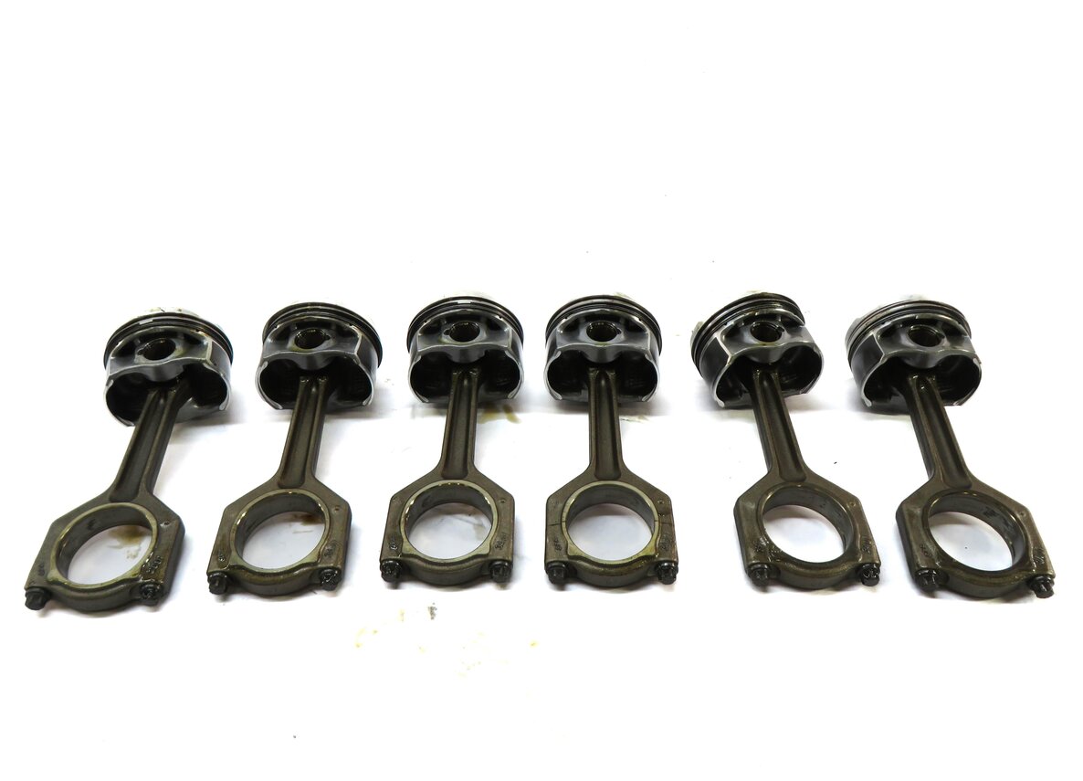 Thumbnail 4: BMW 1/3/5/6/7/X1/X3/X5/X6 3.0L N55 TURBO ENGINE - PISTON w/ CONNECTING ROD SET/6