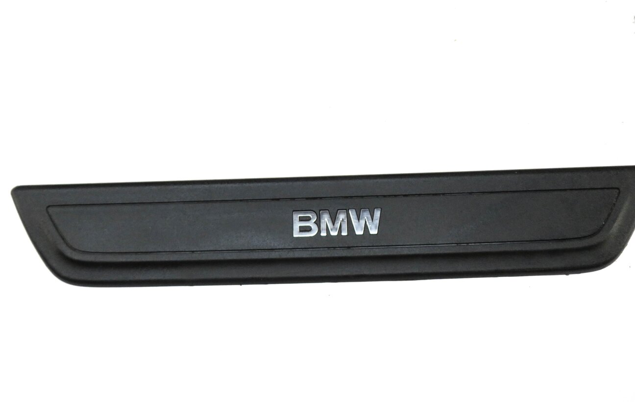 Thumbnail 4: 2011 BMW X3 (F25) FRONT REAR LEFT RIGHT DOOR SILL TRIM SET/2 (BLACK & SILVER)