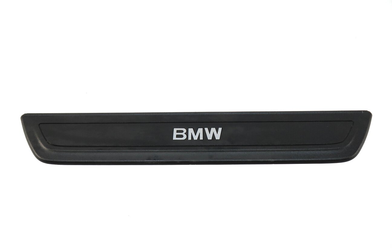 Thumbnail 6: 2011 BMW X3 (F25) FRONT REAR LEFT RIGHT DOOR SILL TRIM SET/2 (BLACK & SILVER)
