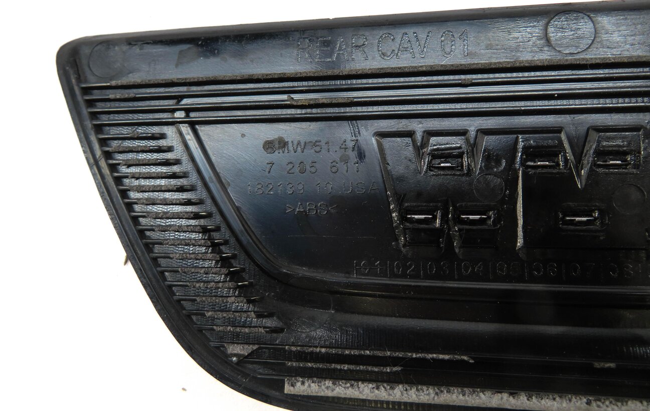 Thumbnail 9: 2011 BMW X3 (F25) FRONT REAR LEFT RIGHT DOOR SILL TRIM SET/2 (BLACK & SILVER)
