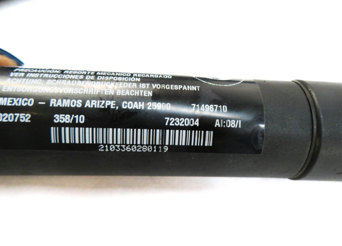 Thumbnail 4: 2011-2015 BMW X3 (F25) LEFT & RIGHT REAR TRUNK SHOCK STRUT SET-2 (ELECTRIC)