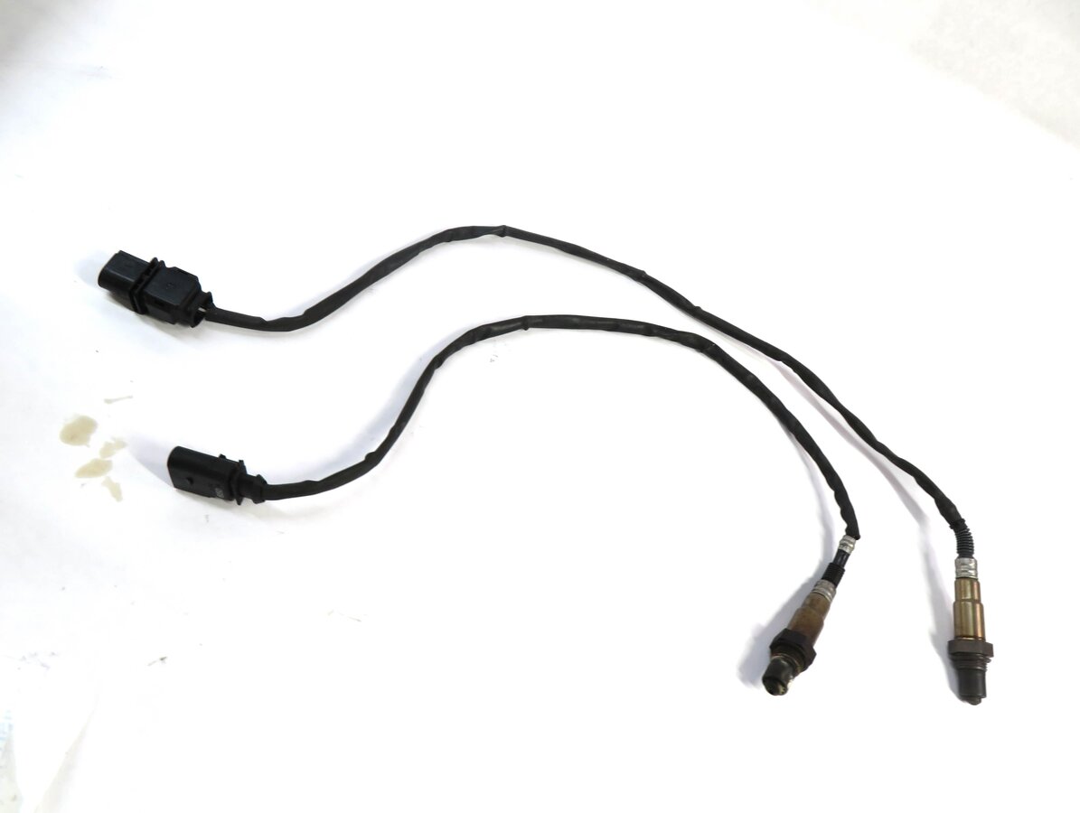 Thumbnail 3: 09 AUDI A4 (B8 8K) 2.0T 2.0L TURBO CAEB ENGINE PRE POST CAT OXYGEN SENSOR SET/2
