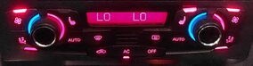 Thumbnail 2: 08-13 A4 S4 A5 S5 Q5 B8 8K 8T FRONT HEATER A/C TEMPERATURE CLIMATE CONTROL PANEL