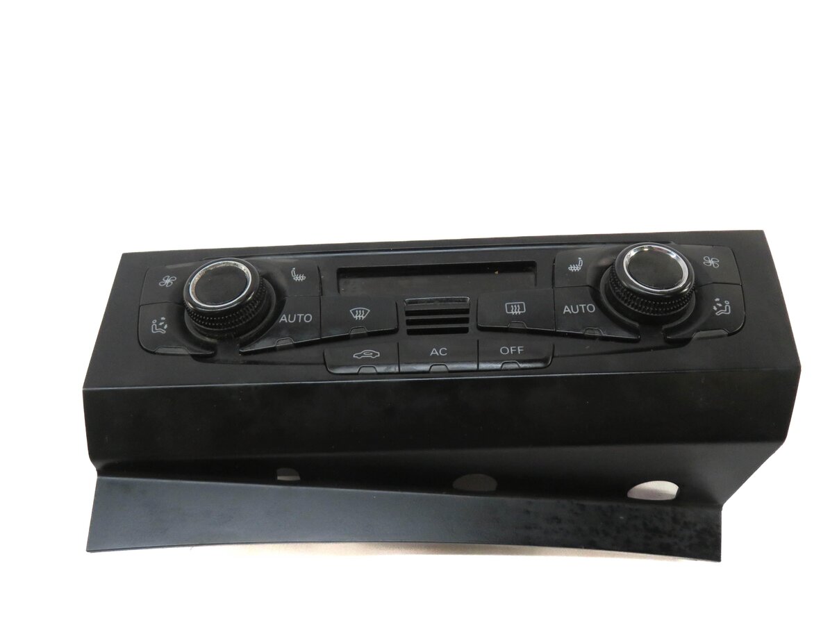 Thumbnail 3: 08-13 A4 S4 A5 S5 Q5 B8 8K 8T FRONT HEATER A/C TEMPERATURE CLIMATE CONTROL PANEL