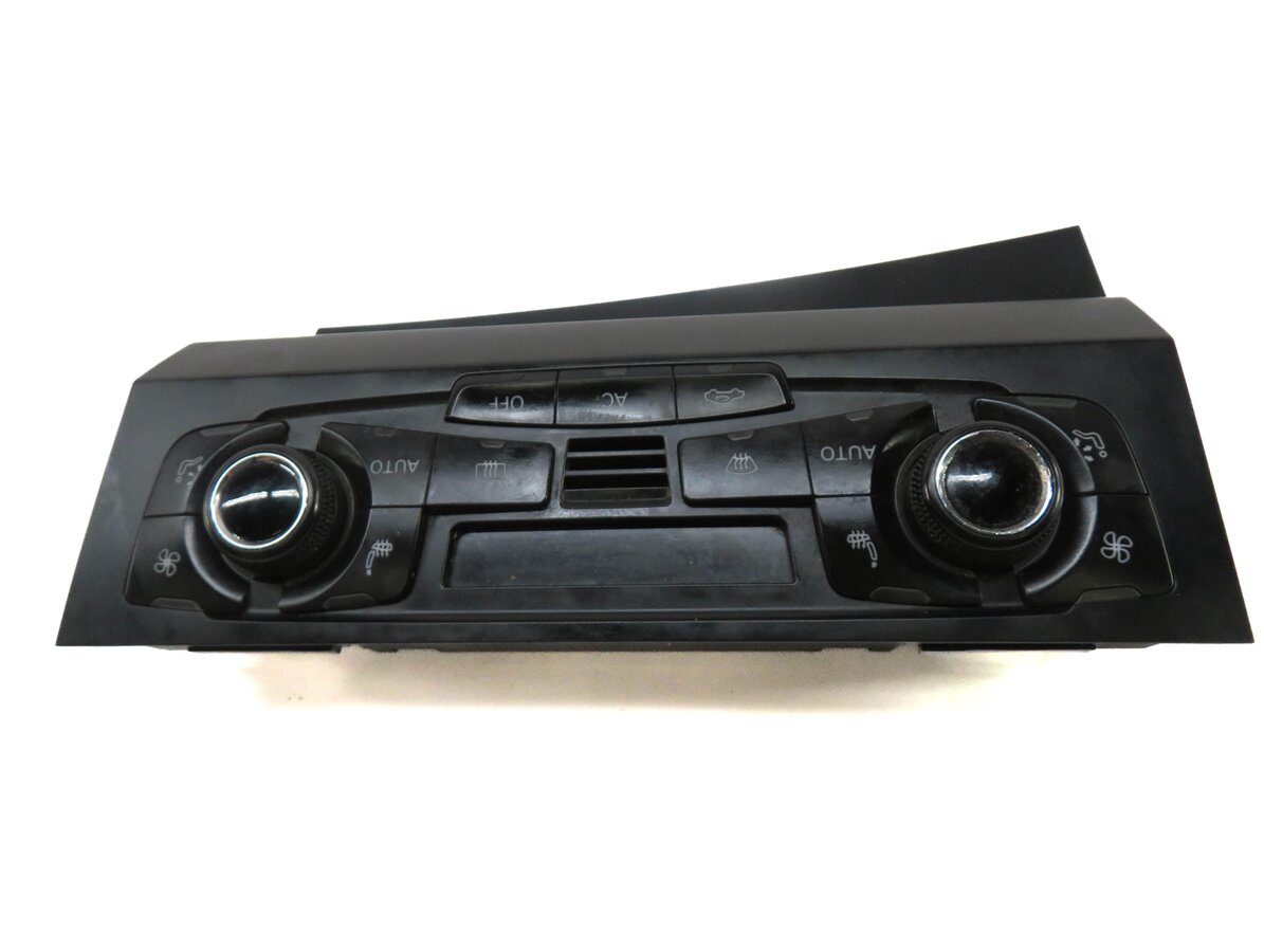 Thumbnail 4: 08-13 A4 S4 A5 S5 Q5 B8 8K 8T FRONT HEATER A/C TEMPERATURE CLIMATE CONTROL PANEL