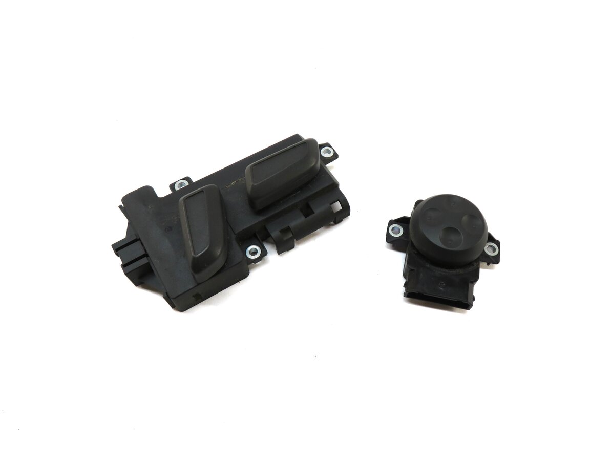 09-12 AUDI A4 B8 8K FRONT LEFT DRIVER SEAT ADJUST ADJUSTMENT SWITCH SET/2 BLACK