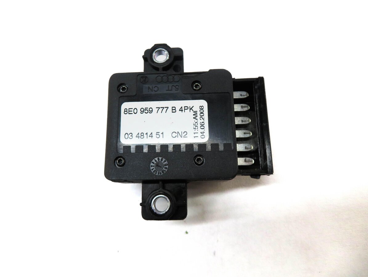 Thumbnail 4: 09-12 AUDI A4 B8 8K FRONT LEFT DRIVER SEAT ADJUST ADJUSTMENT SWITCH SET/2 BLACK