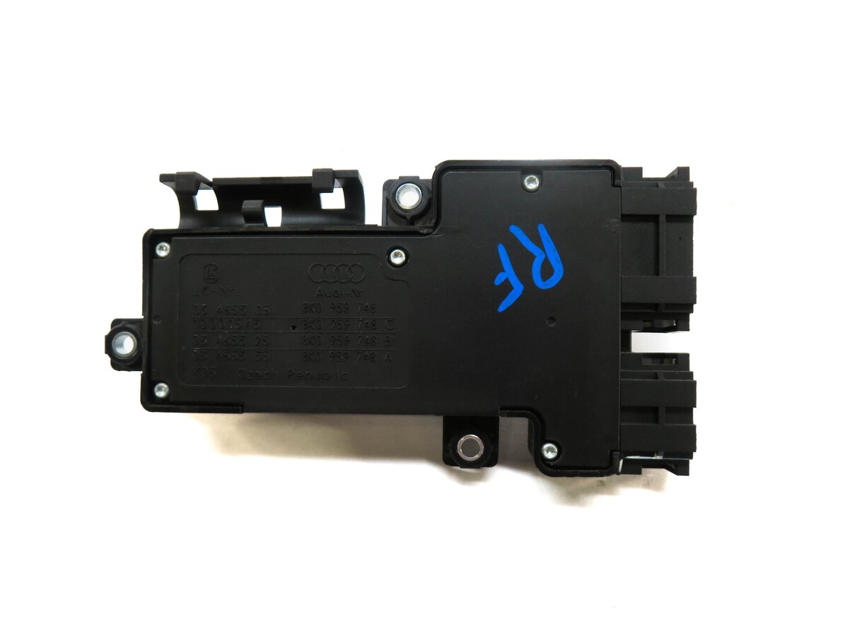 Thumbnail 4: 09-12 AUDI A4 (B8 8K) FRONT RIGHT PASSENGER SEAT ADJUST ADJUSTMENT SWITCH BLACK