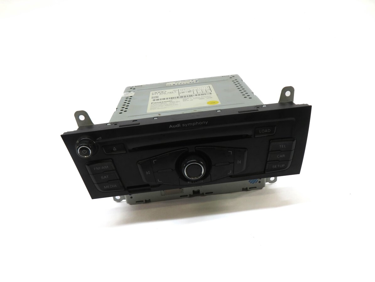 2009 AUDI A4 S4 (B8 8K) AM/FM RADIO STEREO 6-DISC CD CHANGER PLAYER READER