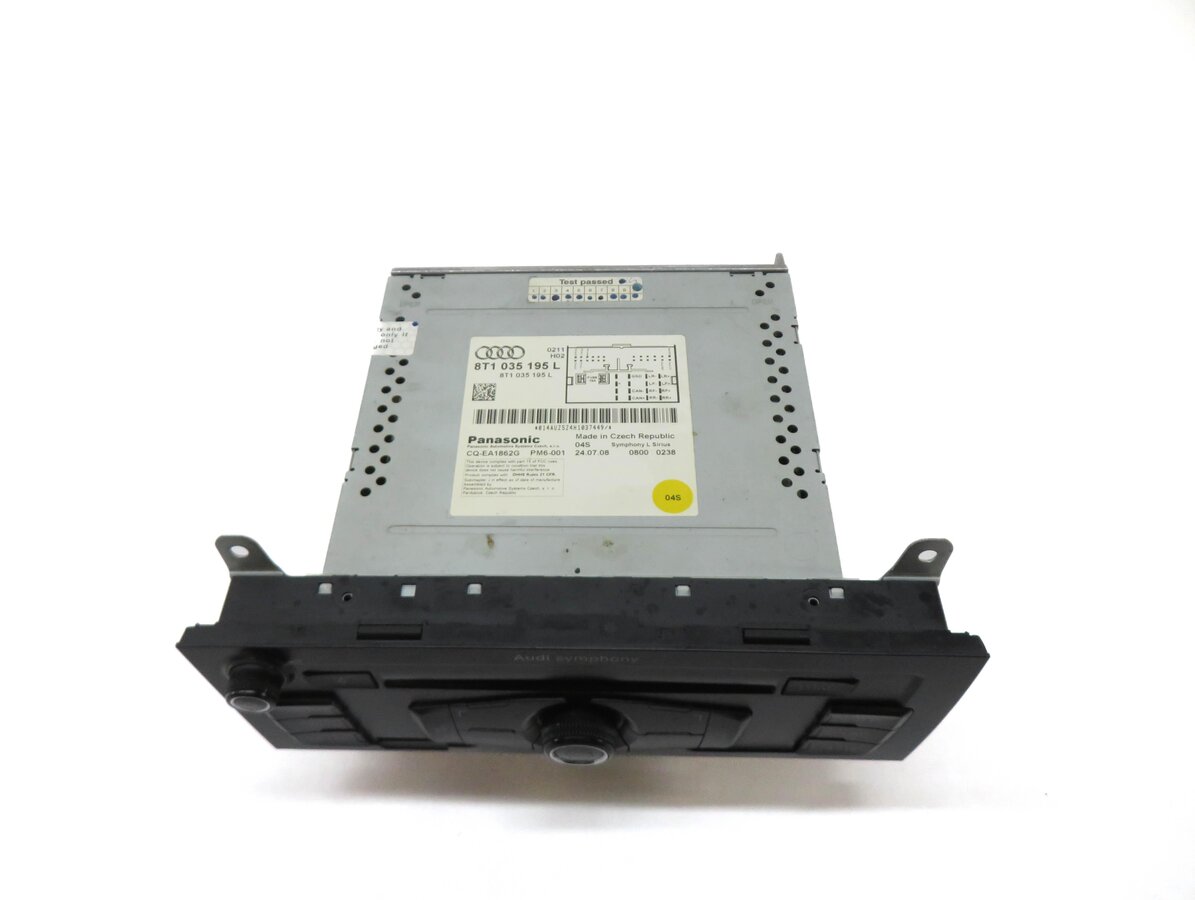 Thumbnail 4: 2009 AUDI A4 S4 (B8 8K) AM/FM RADIO STEREO 6-DISC CD CHANGER PLAYER READER