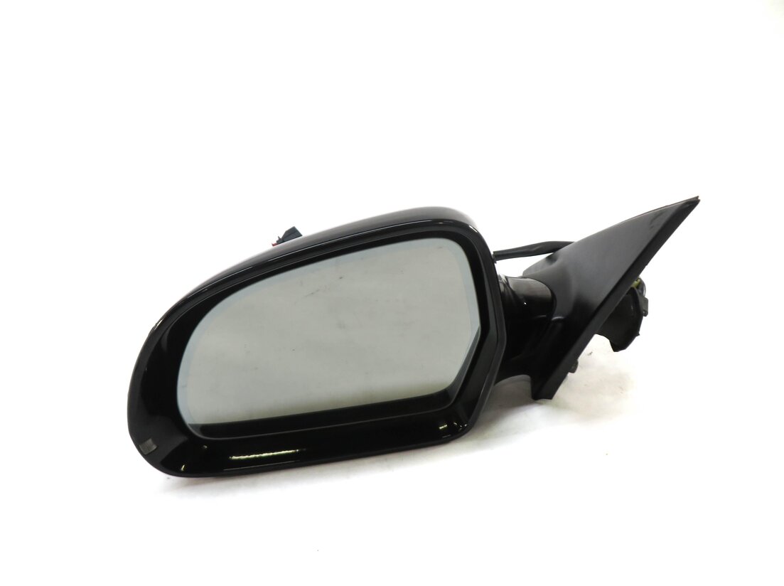 09 AUDI A4 (B8 8K) SEDAN / WAGON LEFT HEATED MEMORY AUTODIM DOOR MIRROR (BLACK)