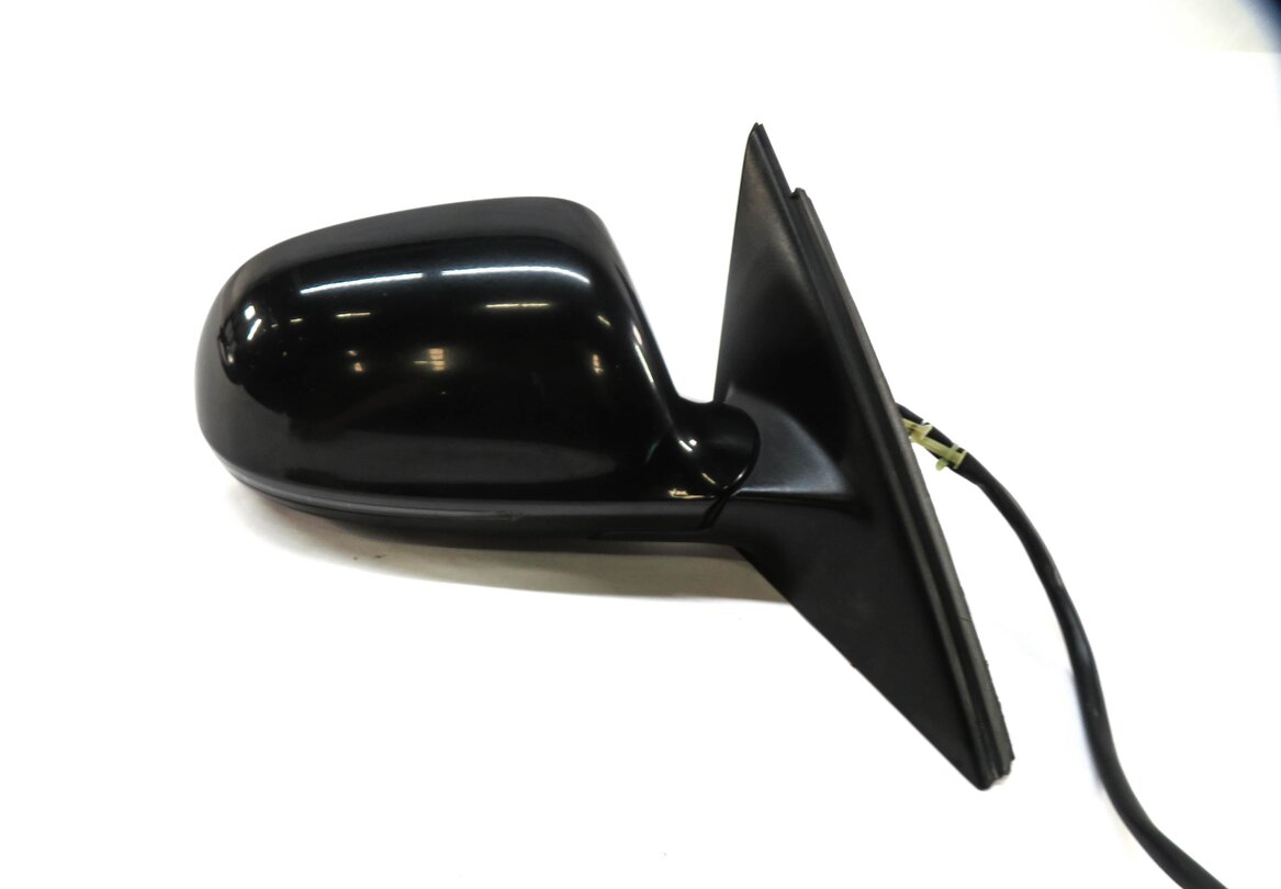 Thumbnail 5: 09 AUDI A4 (B8 8K) SEDAN / WAGON RIGHT HEATED MEMORY AUTODIM DOOR MIRROR (BLACK)