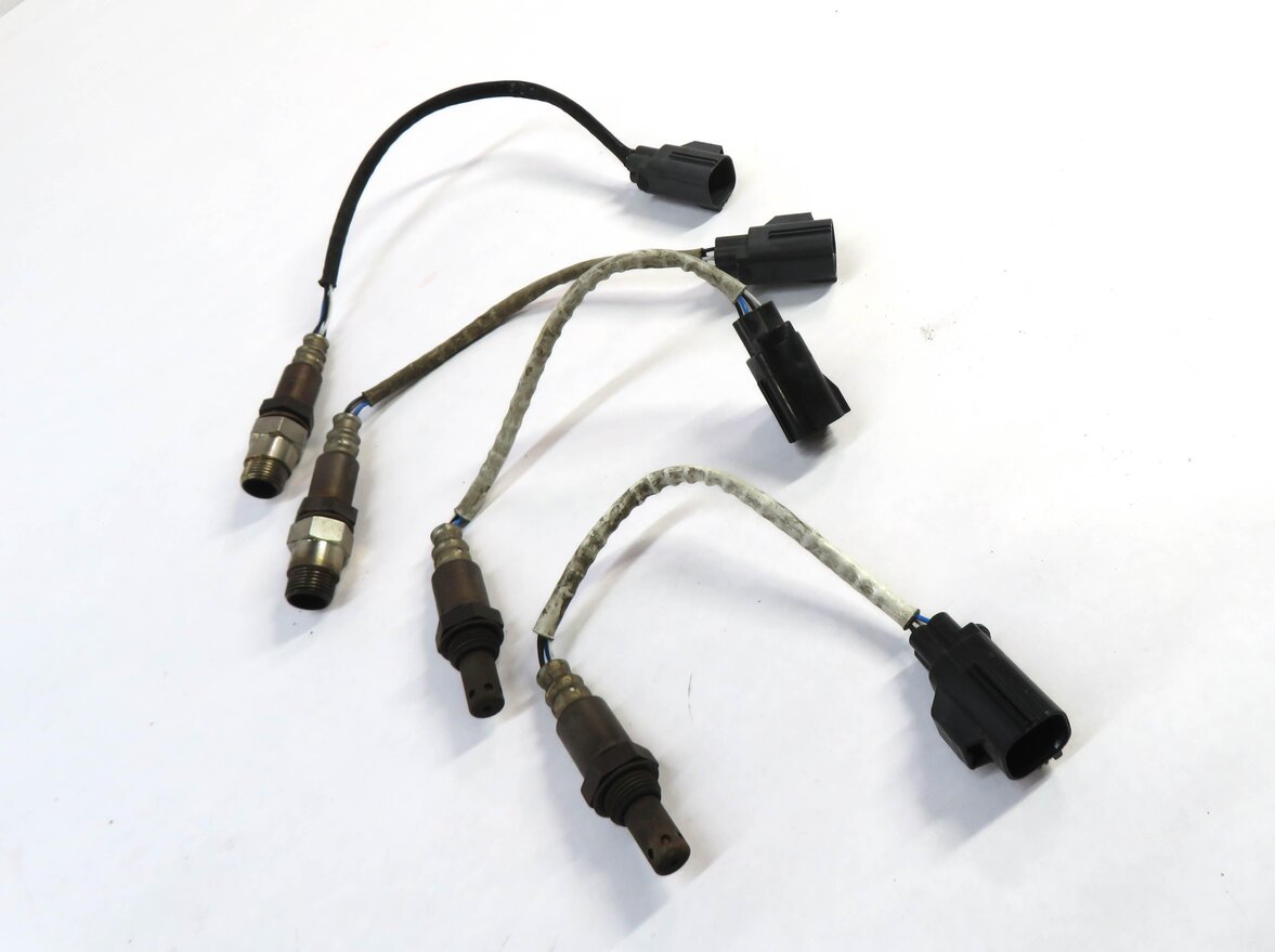 Thumbnail 3: 2008 RANGE ROVER L322 SC 4.2L SUPERCHARGED PRE POST CAST O2 OXYGEN SENSOR SET/4