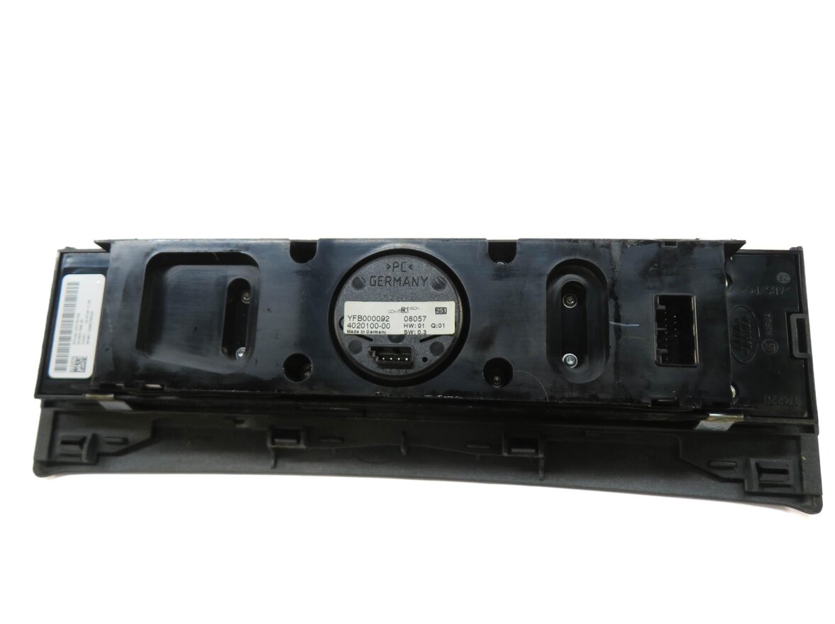Thumbnail 5: 2008 RANGE ROVER L322 FRONT DSC PDC TRUNK CLOCK SEAT COOL HEATER CONTROL PANEL