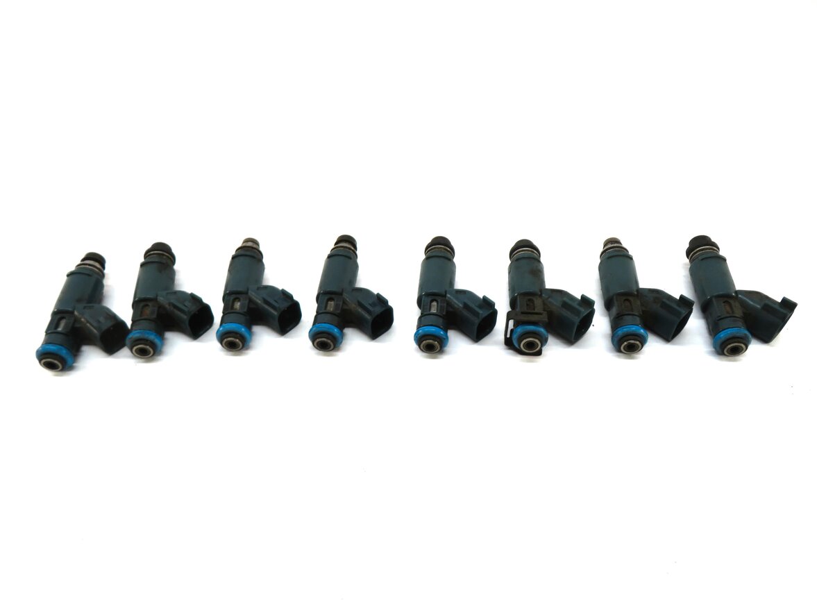 Thumbnail 2: 2006-2009 RANGE ROVER SPORT (L320 / L322) 4.2L SUPERCHARGED FUEL INJECTOR SET/8