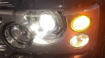 Thumbnail 2: 2006-2009 RANGE ROVER (L322) LEFT HID XENON ADAPTIVE AFS HEADLIGHT LIGHT LAMP